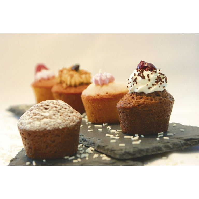 Sasa Demarle FP 01031 Flexipan 1.52-Ounce Muffin Pan with 40 Molds