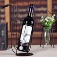 thumbnail image 4 of Estante para vino con forma de saxofón, soporte para botella de vino con contorno de alambre de hierro para instrumentos musicales, soporte creativo para vino para saxofón para cocina casera, 4 of 5