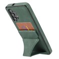 thumbnail image 2 of K-Lion Wallet Case for Samsung Galaxy A32 5G PU Leather Case with Card Slot Kickstand Ultra Thin Men Women Shockproof Case For Samsung Galaxy A32 5G,Green, 2 of 7