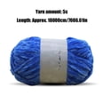 thumbnail image 4 of Toystoory Hilo de terciopelo de 100g y 180m para bufandas, hilos de tejer DIY, gorro cálido para bebé, gorro, hilo de ganchillo, suministros de costura Artesanía No.08 Toystoory HA009069-08, 4 of 6