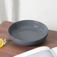 thumbnail image 3 of (2 pack) Mainstays Chiara Stoneware Round Gray Dinner Bowl, 3 of 5
