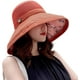 thumbnail image 4 of Sombreros para el sol de malla para mujer, protección UV UPF, plegables, ala ancha, correa para la barbilla, 4 of 5