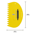 thumbnail image 5 of Zenport GA815 Leaf Scoops (Set of 2), Yellow, 5 of 5