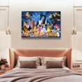 thumbnail image 6 of The Beast & Beauty Mickeys Minnies Characters Tangled Walt Art Poster Canvas Painting Decor Wall Print Photo Gifts Home Modern Decorative Posters 24x36inch(60x90cm), 6 of 6