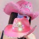 thumbnail image 3 of Sombreros de vaquera rosa del oeste para mujer, sombreros de vaca para niña, Tiara, fieltro de plumas, lentejuelas occidentales, sombrero de vaquero, fiesta de disfraces, vestido de juego, gorra, 3 of 4