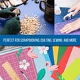 thumbnail image 7 of U.S. Art Supply 9" x 12" Self-Healing Cutting Mat 5-Ply (2 Pack) - Double-Sided Pink/Blue Craft Mat, Non-Slip Cutting Mats for Crafts, Sewing, Quilting, Scrapbooking, 7 of 7