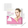 thumbnail image 3 of Instant Face Lift Serum,Clearance,Face Lift Tape, Face Tape Lifting Invisible, Makeup Neck Tape Instant Face Eye Lift Facelift Tape For Jowls Double Chin,1.58''X0.51'',120Pcs,Small, 3 of 8