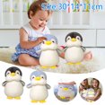 thumbnail image 6 of MeetYTOYS Cute Penguin Stuffed Animal Soft Doll Toy 7.87 inch for Girls Boys Christmas Clearance Gifts Black, 6 of 7