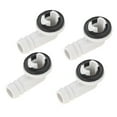 thumbnail image 1 of 4Pcs Plastic Air Conditioner AC Drain Hose Connector Elbow Fitting & Rubber Ring Kit, 1 of 11