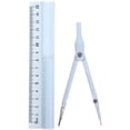thumbnail image 1 of Miangastore Multi-Function Compass Pen Ruler Set - for Geometry, Drawing, and School Supplies for Drawing, Writing, Measuring Tasks Blue, 1 of 8