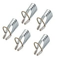 thumbnail image 3 of Miangastore 5pcs Nail Art Silver Foil Reusable Extension Nail Forms Shape French False, 3 of 8