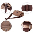 thumbnail image 3 of LHSHID Retro Canvas Shoulder Bag For Men Women Library Sling Bag Business Messenger Bag Crossbody Bag For Hanging Out & Daily Commute, 3 of 7