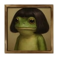 thumbnail image 2 of ChicYu Framed Funny Canvas Wall Art Surreal Picture Painting Wall Decor Whimsical Poster Print Artwork for Living Room Bedroom Kitchen Home Decoration, 2 of 6