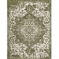 thumbnail image 2 of Jill Zarin Outdoor Collection Area Rug - Dubai (9' x 12' Rectangle Green/Ivory), 2 of 7