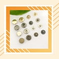 thumbnail image 3 of Clothes Brass Button Replacement Leather Belt Pants Handbag Shoulder Repair Upgrade Bag Buttons DIY Crafting Clothing Accessories Gold, 3 of 9