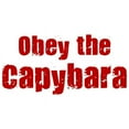 thumbnail image 2 of CafePress - Obey The Capybara Mug - 11 oz Ceramic Mug - Novelty Coffee Tea Cup, 2 of 4