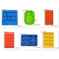thumbnail image 2 of Building Brick Candy Robot Mold Chocolate Mold Set Silicone Block Mould Molds Ice Cube Trays For Making Melted Chocolate, 2 of 4
