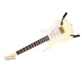 thumbnail image 4 of Mini Modelo De Guitarra Para Casa De Muñecas, Modelo De Bajo Eléctrico De 18 Cm/7 Pulgadas, 6 Cuerdas Con Soporte Para Casa De Muñecas, 4 of 7