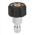 thumbnail image 3 of 3X Pressure Washer Twist Connect M22 14mm X 3/8 Inch Quick Disconnect Plug High Pressure B Fitting Quick Coupler Nipple, 3 of 8