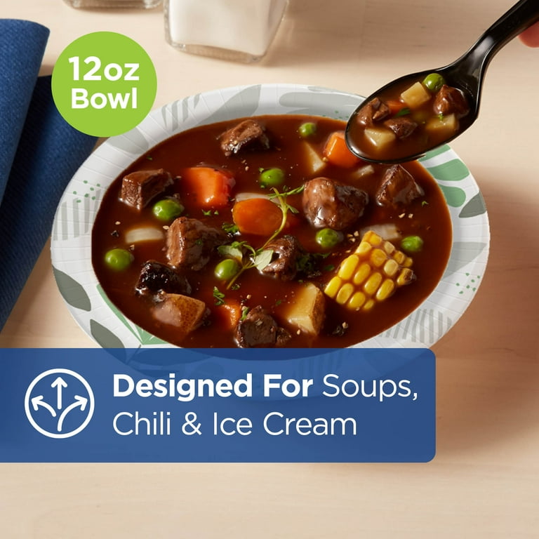 Dixie Ultra® 12 ounce Heavy-Weight Paper Bowls By GP PRO (Georgia