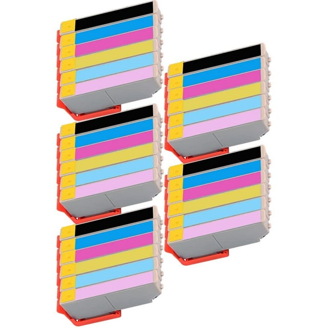 5 Set of 6 Inkfirst® 277XL Ink Cartridges Compatible Remanufactured for Epson 277XL High Capacity Expression XP-950 XP-960