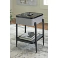 thumbnail image 2 of Signature Design by Ashley Contemporary Jorvalee Accent Table, Gray/Black, 2 of 9