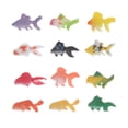 thumbnail image 1 of 12Pcs Model Plastic Goldfish Toys Set, 1 of 8