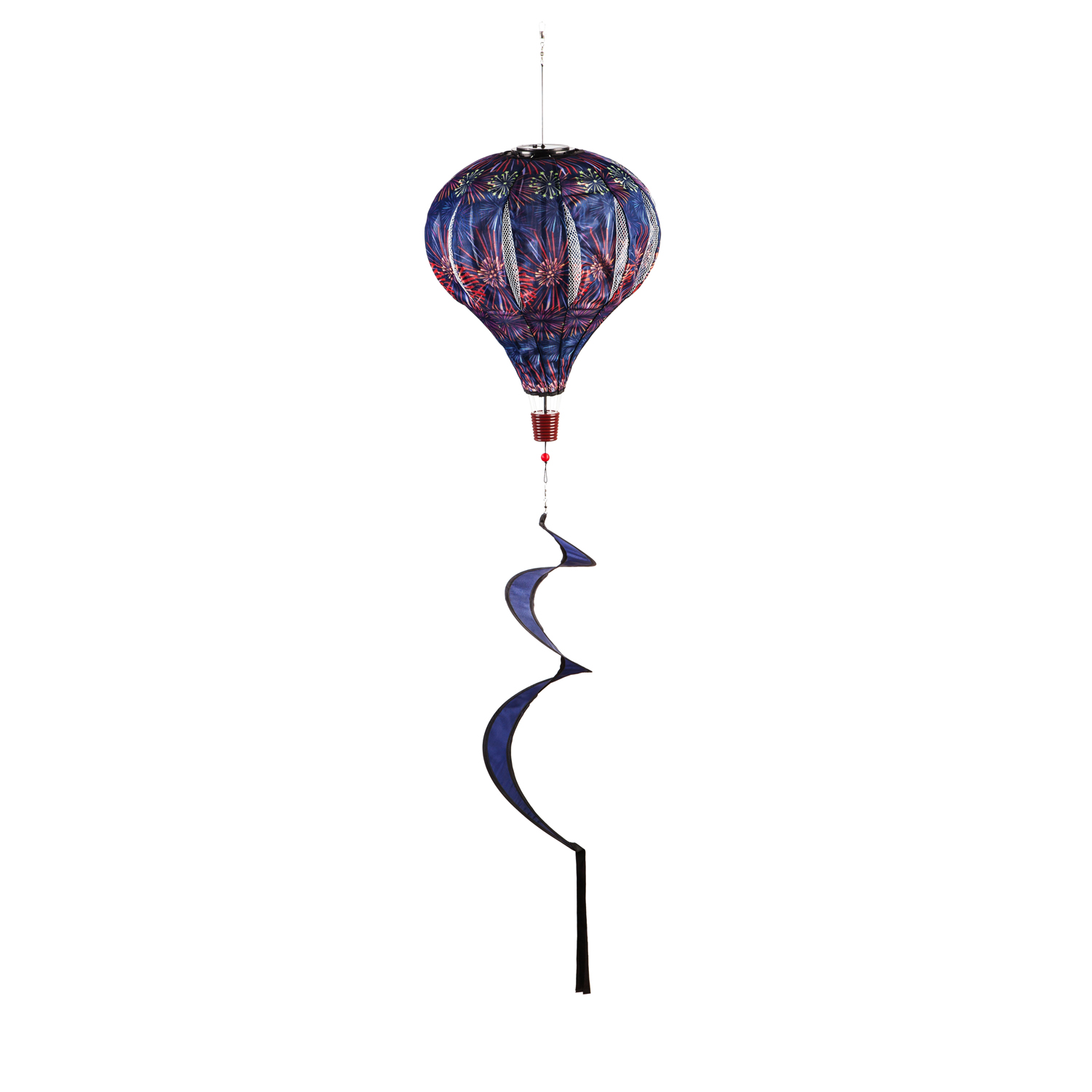 Fireworks Solar Balloon Spinner