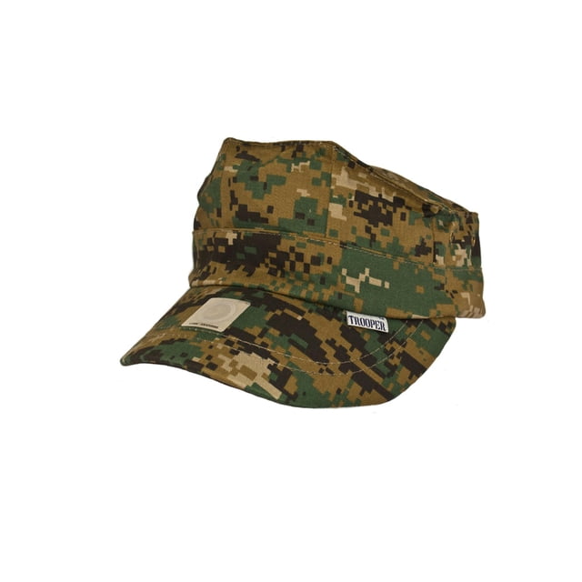 Funda de 8 puntos para jóvenes de Cap Trooper Woodland Marpat