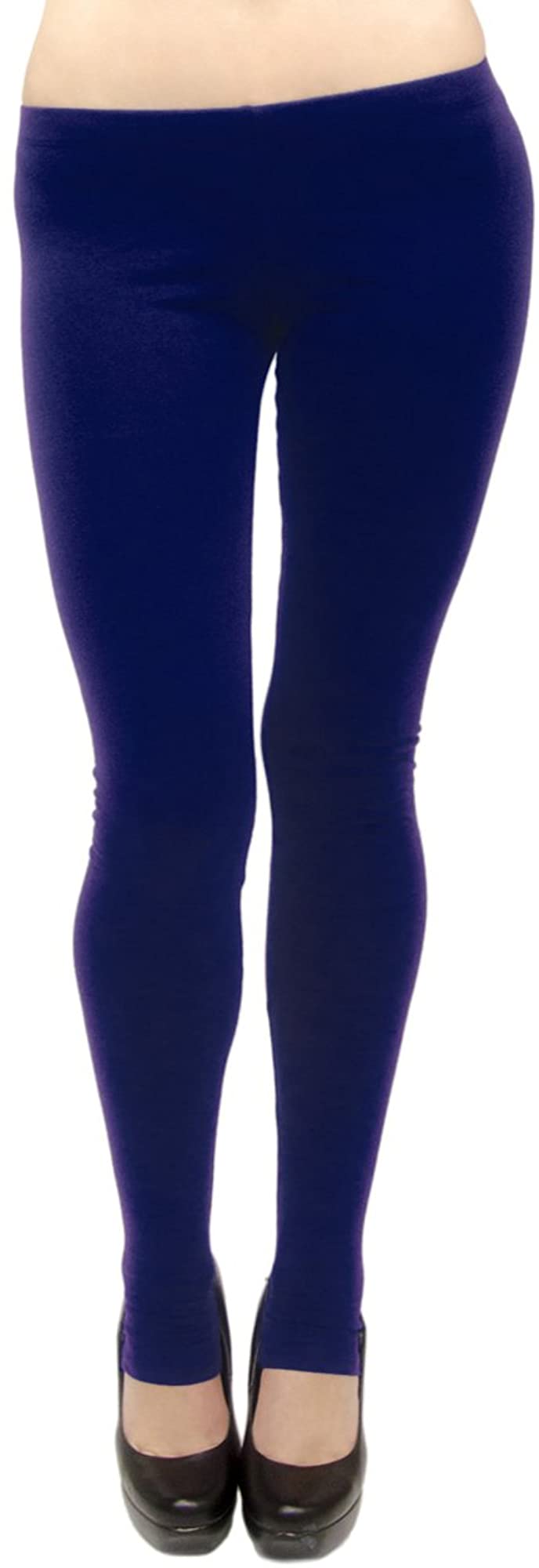 Vivians Fashions Long Leggings - Cotton 