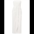 thumbnail image 1 of Vestido de Cintura Alta con Hombros Descubiertos M, 1 of 10