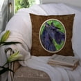thumbnail image 3 of Carolines Treasures SS8792PW1414 Scottish Terrier Fabric Decorative Pillow, 14Hx14W, multicolor, 3 of 4