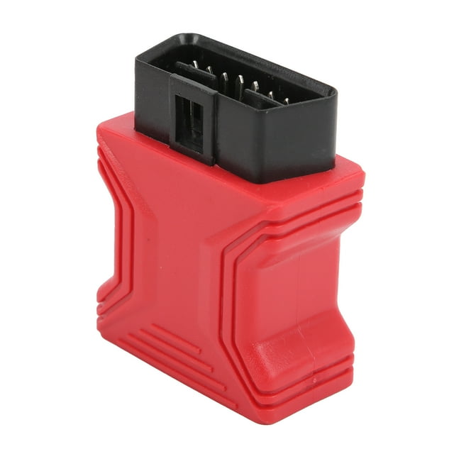 Adaptador OBD2, Conector De Diagnóstico Automático Resistente Al Calor Rojo De 16 Pines Para X100 Pro X200 X300 X300 Plus