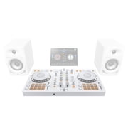 Pioneer DJ DDJ-FLX4-W 2-Channel DJ Controller for rekordbox and Serato - White