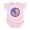 Petal Pink, variant on CafePress - Peace In America Body Suit - Baby Light Bodysuit, Size Newborn - 24 Months