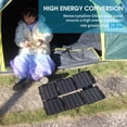 thumbnail image 4 of Amdohai 30W Foldable Solar Charger With Dual USB Port Portable Solar Panel, 4 of 9