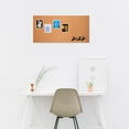 thumbnail image 4 of OULII 1 Set of Push Pin Board for Office Decorative Cork Board Light Brown for Homeowners Use, 4 of 5