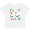 thumbnail image 3 of Inktastic My Aunt in Boston Loves Me Boys or Girls Baby T-Shirt, 3 of 5
