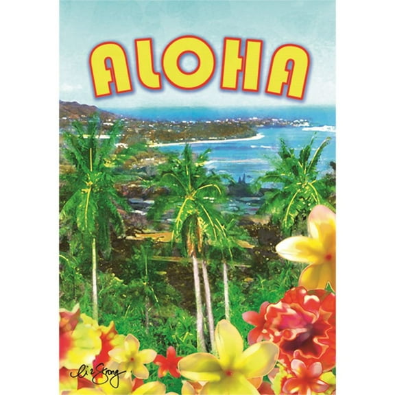 Premier House Size Flag - Aloha Diamond