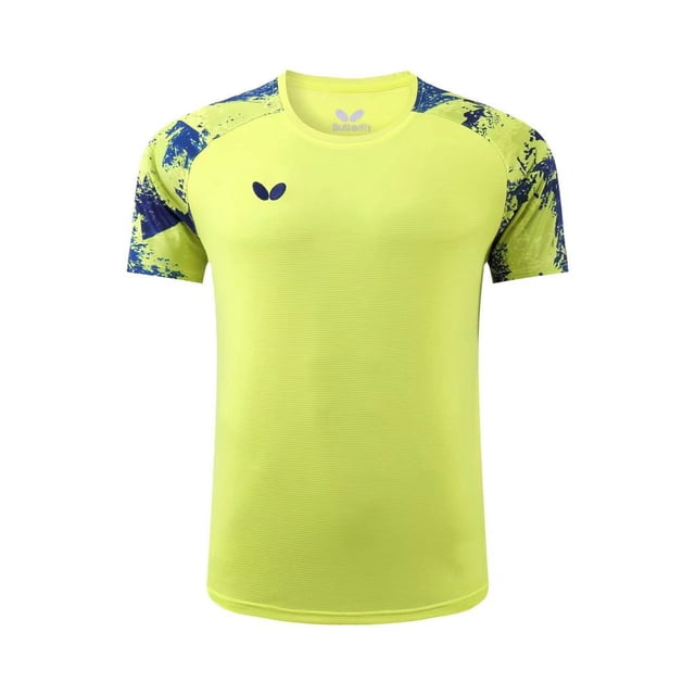 Traje de entrenamiento deportivo de competición de primavera y verano para hombres y mujeres, de manga corta, transpirable y de secado rápido