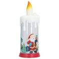 thumbnail image 3 of Lámpara de velas sin llama de Navidad, velas sin llama de Navidad LED, luces de velas sin llama de muñeco de nieve de Navidad, luces de velas LED de Papá Noel, artesanía superior, 3 of 12