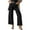 Black, variant on frariair ​Relaxed Fit Wide Leg Jeans For Women Stretchy High Rise Straight Cut Large Pocket Casual Comfort Denim Pants​ Black