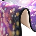 thumbnail image 6 of Dreamtimes Glittering Stars Purple Hallway Runner Rug 2'x6' Kitchen Rug with Rubber Backing Non Slip Entryway Rug Runner Washable Soft Area Rug for Hallway Bedroom Kitchen Decor, 6 of 6