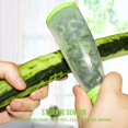 thumbnail image 3 of Éplucheur de Légumes pour la Cuisine, Éplucheur de Fruits avec Récipient Éplucheur de Légumes Multifonctions en Acier Inoxydable, Adapté à Toutes Sortes de Légumes et de Fruits Épluchés, 3 of 7