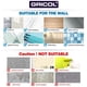 thumbnail image 5 of Estante de esquina adhesivo para ducha de baño Rawiri Gricol, sin perforaciones, organizador de pared para cocina y baño, 5 of 6