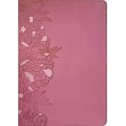 KJV Life Application Study Bible, Third Edition, Large Print (Leatherlike, Peony Pink, Indexed, Red Letter), (Hardcover)