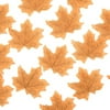 Fall Leaves Realistic Artificial 50PCS Fake Maple Leaves Home Wedding Decoration