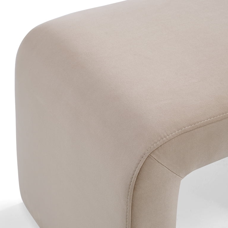 Better Homes & Gardens Juliet Velvet Waterfall Ottoman photo 8