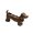brown, variant on Dog Toothbrush Holder 3D Printed Dachshund Design Bathroom Countertop Storage Rack For Toothpaste Makeup Electric ToothBrush