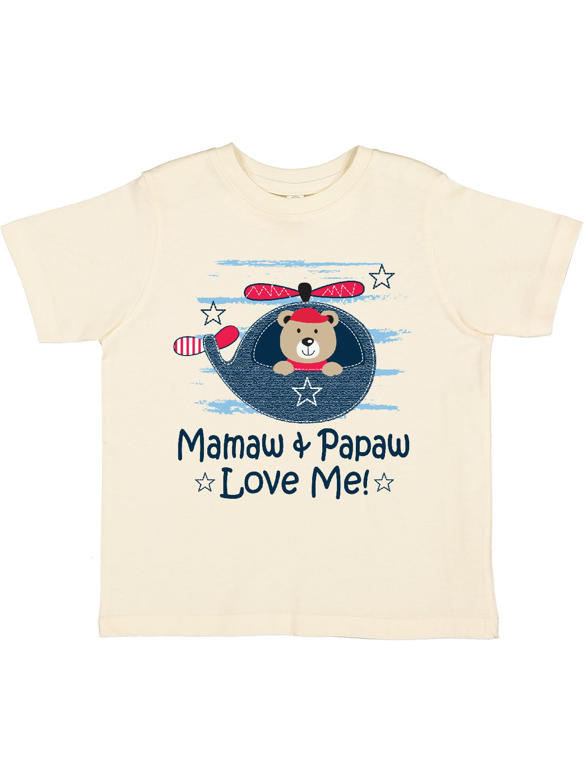 inktastic Mamaw and Papaw Love Me Toddler T-Shirt 